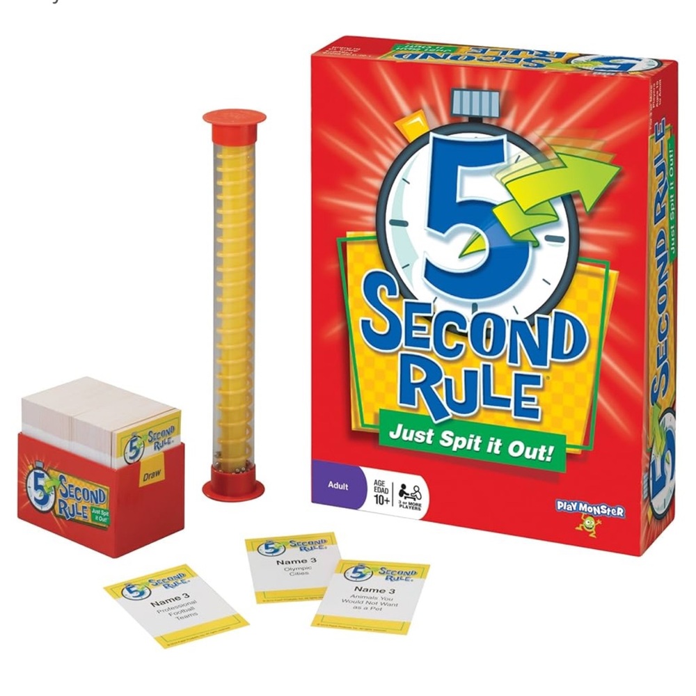 5 second rule board game